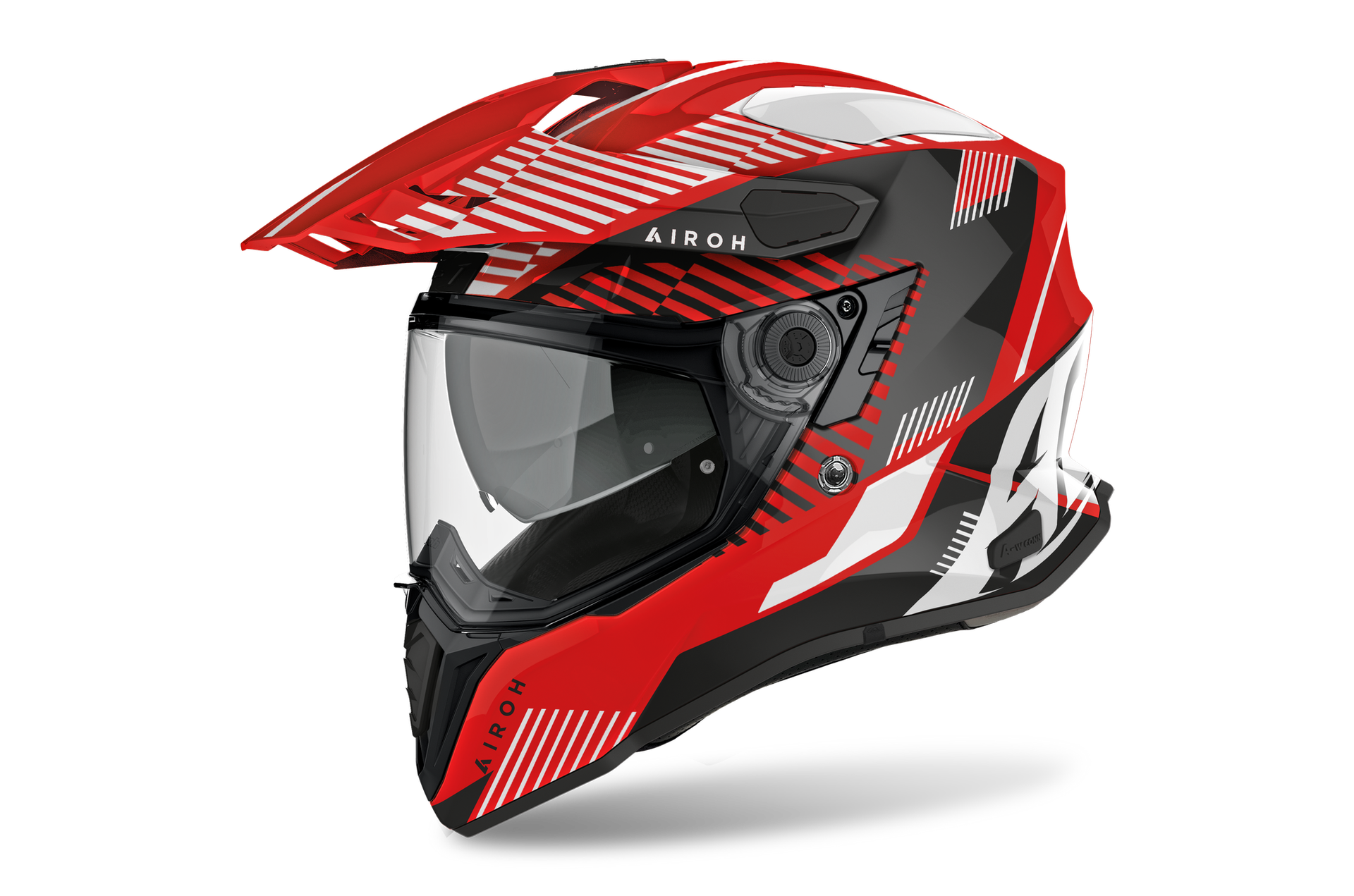 Helmet Commander Boost Red Gloss